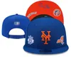 2024 "Mets" Baseball Snapback Sun Caps Champions Champions World Series Men Hats de futebol Snapback Strapback Hip Hop Sports Hat Mix Order A0