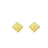 Orecchini schienali a forma di aurico a forma di trecce di gioielli di moda 2024 Studina di colore oro semplicemente per donne Giftsn Ins