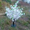 1pcs Belle fleur de pêche artificielle souhaitant une simulation d'arbre Potting d'aménagement paysager pour la table de mariage à la maison décoration rose blanc disponible