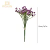 Fiori decorativi 3 pezzi/lotto mini gypsophila artificiale wedding fai -da -te composizione bouquet di plastica babysifbel