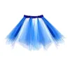 스커트 여자 Tutu Princess Skirt Fluffy Mixed Color 지원 스튜디오 Pochogry