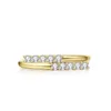 Кластерные кольца 18 тыс. Желто -золото лаборатория выращенные бриллианты для женщин Свадебные обручальные роскошные украшения