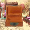 Miski 2 szt. Trinket Case Dekoracyjne do przechowywania biżuterii drewniane kontener organizator skarb