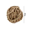 Other Bird Supplies Rabbits Activity Natural Non-toxic Chew Toys Rattan Balls Straw Woven Small Animals