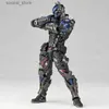 Action Toy Figures AMAZING YAMAGUCHI Arkham Knight Action Figure #024 Model PVC Bat 17cm Collection Movable Anime Figurine Toys for Childs Gifts L240402