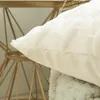 Kudde 3D Plush Rhombus Geometry Throw Pillow Case Fluffy Soft Brodery Soffa Cover för vardagsrum Juldekor 45