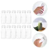 Bowls 12 Pcs Drink Bottle Thicken Plastic Juice Clear Container Beverage Glass Drinking Bottles Lids Packaging Fruit Tea Vial Cups