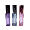 10 ml mini perfume botellas de spray recargador de vidrio aceites portátiles de viaje portátiles contenedor cosmético líquido atomizador de perfume