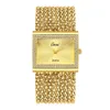 Hot Selling Women's Fashion Square Bracelet Rhinestone Watch A010