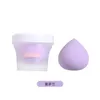 Skönhet Egg Puff Sponge Face Wash Makeup Cotton Soft SBR Latex Water Drop Puffmakeup Cotton Soff Puff