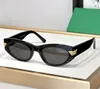 Gli occhiali da sole di stilista per donne 1189 vetri di acetato di acetato di gatto vintage di gatto estate in stile versatile protezione anti-ultravioletta vieni con custodia