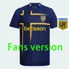 2024 2025 Boca Juniors Futbol Formaları 24 25 Erkek Çocuk Kiti Maradona Romero Cavani Benedetto Lucas Janson Medine Medine Futbol Gömlek Hayranları Oyuncu Versiyonu Çocuk Üniforma