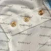 T-T-T-T-T-T-T-T-Soule Classic Button T-shirt Tops de luxe Tops à imprimé Femmes Femmes Dry Chaps Dry Camis à manches courtes