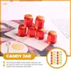 Storage Bottles 30 Pcs Phone Case Accessories House Decoration Mini Honey Jar Decorations Candy Ornament Simulation Child