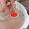 Ciotole ciotola di plastica bianca per la zuppa per le tacchini lavabili riutilizzabili a microonde per posate da posate feste di compleanno