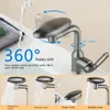 Rubinetti del lavandino da bagno 4 modalità rubinetto del rubinetto a 360 ° a rotazione multista