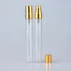 Bouteilles de rangement 5pcs 2 ml / 3 ml / 5 ml / 10 ml de parfum en verre bouteille voyage portable mini-bombardement rechargeable distributeur d'échantillon vide