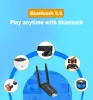 Tabletki TeldayKemei WiFi Bluetooth Wireless Network Cards USB 3.0 1300.11AC Adapter AC1300 z anteną na mini -kupkę laptopa