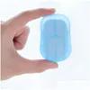 Soaps Mini Travel Soap Paper Washing Hand Bath Cleaning Portable Boxed Foaming Papers Scented Sheets Drop Delivery Home Garden Bathr Dh9An