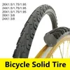 Bicycle solid tire 202426 inch x1501951 38 bicycle tires 26 mtb Anti Stab Riding MTB for road bike tyre 240325