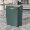 Les poubelles de déchets 15/18L sont des déchets sans touche intelligents peuvent recharger le capteur de mouvement automatique des ordures peuvent seau pour la cuisine de la salle de bain L46