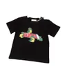 Childrens Summer Edition Short sleeved Active Printing T-shirt for Boys and Girls Summer Bottoms