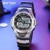 Watches Sanda Brand Outdoor Sport Men's Watches 50m Waterproof Wristwatch for Men Quartz Watch Electronic Clock Relogio Masculino 3117