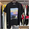 Men'S T-Shirts Mens T Shirts Designer Tees Summer Print Cotton Casual Shirt For Men Women Tee Drop Delivery Apparel Clothing Polos Dhjng