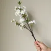 Decorative Flowers Artificial Cherry Blossom Flower Branches Branch Peach Bouquet Silk Fake Stems Wedding Home DIY Decoration