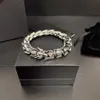 Высококачественные хромированные ювелирные украшения браслет титановый сталь Loong Bone Chain Bracelets Fashion Vintage Bracelet подарок оптом