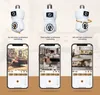 2MP E27 BULB WiFi Camera Dual Lens Dual Screen Auto Tracking Two Way Audio Color Night Vision Outdoor Security Camera