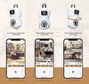 2MP E27 Bulb WiFi Camera Dual Lens Dual Screen Auto Tracking Two Way Audio Color Night Vision Outdoor Security Camera