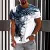 Camiseta Men's Eagle 3D Digital Impresso