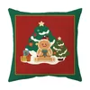 Pillow Cartoon Cute Christmas Cases Decorative Throw Cover For Home Sofa Bed Pillowcase Couch 2024