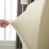 Kissenbezug Dehnung Universal Bett Kopfteil Deckung Quadrat Jacquard Kopfteil Slipcover -Bettdecke für Schlafzimmer 240403