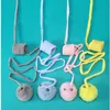 50pc/Lot Pet Cat Toys Plush Spring Ball Hanging Door Tuy Teaser Teaser Interactive Toys مع Bells Cat Supplies 240401