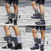 Anti Slip Profesjonalne skarpetki rowerowe Kompresja Skarpetka Sport Sock Men and Women Street Sports Socks Racing Cycling Socks 240322