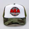 Шарики aka thailand тренажерный зал логотип Muay thai Baseball Cap Summer Mesh Trucker Stat