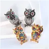 Dangle Kronleuchter Colourf Robin Bird Bee Fliegende Tiere Ohrringe Party Stylish Accessoires Geburtstagsgeschenke Animal Ohrring d Dhr2j