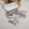 Wrap regalo 20/50/100 pezzi Custini Candy Box Kraft Paperino di imballaggio natalizio Borse Bomboniere del matrimonio S.