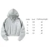 Women's Hoodies Women Cropped Hoodie Breathable Activewear Comfortable Stylish Pullover Crop Top For Workout Work Sports Shopping Street