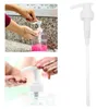 Storage Bottles 10 Pcs Multifunctional Body Wash Liquid Oil Can Squeeze Pumps Replacement Nozzles (White)