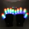 Partyversorgungen LED -Handschuhe Stage Performance Entertainment Jubel Halloween Handschuh farbenfrohe Flash Gloveslt898