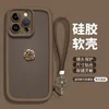 Luksusowa moda klasyczny telefon komórkowy miękki skrzynki na iPhone15 14 pro maksymalne skorupy 11 12 13 13pro 13promax Case Shell Protection Phone Phone