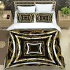 Bedding Sets Set Luxury Black Gold Bedroom Decor Soft Quilt Duvet Cover Comforter Beautiful Home Textiles Kids Gifts