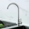 Bathroom Sink Faucets 304 Stainless Steel Single Cold Vertical Water Drawing Kitchen Faucet Vegetable Basin Rotating