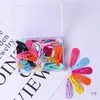 50pcs / ensemble Nouvelles femmes filles mignonnes coloré de gouttes d'eau en épingle à cheveux doux clips de cheveux barilles