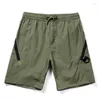 Shorts masculins en nylon d'été à séchage rapide pantalon raide raide 2024 sports de plein air et pantalon de plage décontracté