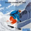 Gogle narciarskie JSJM ALDT Podwójne warstwy Antifog Snow Snowboard Szklanki Snowmobile Oczoce Outdoor Sport Motorcycle Dostawa na zewnątrz OTW1P