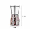 Mills Manual Pepper Salt Grinder Sauce en acier inoxydable Sauce Grinders Drop Livraison Home Garden Cuisine, Bar à manger outils de cuisine DHFMX